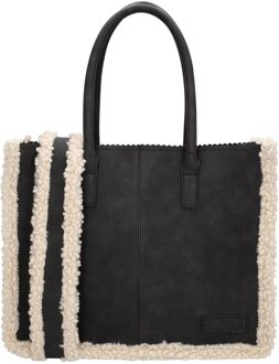 Zebra trends Emmy shopper zwart