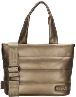 Zebra trends Evie Handbag 23045 bronze Damestas Brons - H 20 x B 30 x D 10