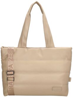 Zebra trends Evie shopper licht taupe Beige
