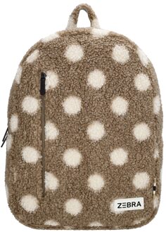 Zebra trends Kids Backpack taupe Kindertas - H 35 x B 25 x D 11