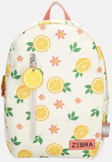 Zebra trends kinderrugzak citroen Ecru - No Size