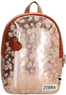 Zebra trends kinderrugzak roze