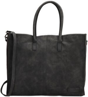Zebra trends Lisa shopper XL black Zwart