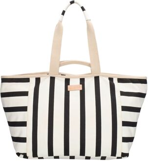 Zebra trends Richelle Beachbag black white damestas Multicolor - H 35 x B 65 x D 24 cm