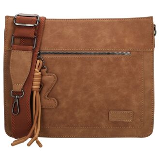 Zebra trends Rosalyn Schoudertas bruin damestas - H 25,50 x B 28 x D 8 cm