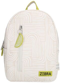 Zebra trends Saar Backpack beige bows schooltas kind - H 35 x B 25 x D 11 cm