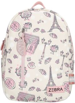 Zebra trends Saar Backpack paris schooltas kind Multicolor - H 35 x B 25 x D 11 cm