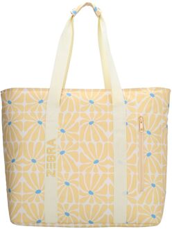 Zebra trends Sally Schoudertas - met Koelvak - retro bloom damestas strandtas Multicolor - H 40 x B 58 x D 20 cm