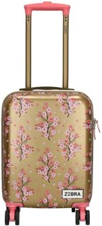Zebra trends Travel Kids gold kinderkoffer hardcase koffer Goud - H 46 x B 32 x D 22 cm