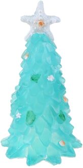 Zee Glas Kerstboom En Krans-Mooie Groene Grenen Kerstboom Hars, Zee Strand Hars Kerstboom, diy, Speelgoed, 20cm