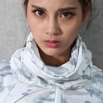 Zee Snake Camouflage Ring Sjaals Ademend sneldrogend halswarmer Camouflage multifunctionele hoofdband Multicam Black Snow MC