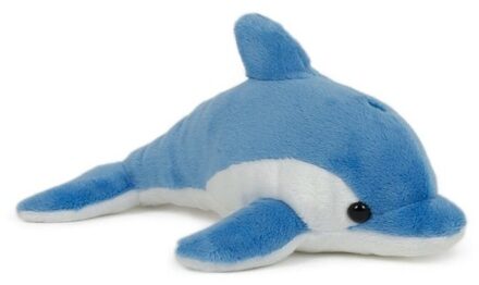 Zeedieren dolfijnen knuffel blauw 20 cm
