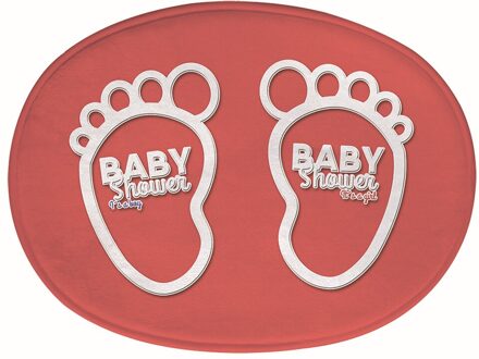 Zeegle Ovale Deur Matten Outdoor Tapijten Badkamer Tapijten Absorberende Douche Voet Mat Voetafdrukken Kinderkamer Tapijt Slaapkamer Matten rood / 40x53cm