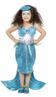 Zeemeermin jurk met diadeem voor kind