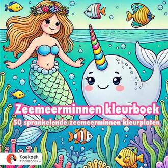 Zeemeerminnen Kleurboek -  Koekoek Kinderboek (ISBN: 9789465200286)