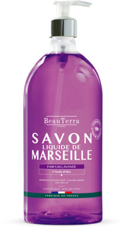 Zeep BeauTerra Marseille Liquid Soap Lavande 1000 ml