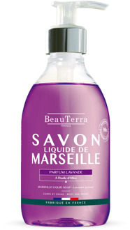 Zeep BeauTerra Marseille Liquid Soap Lavande 300 ml