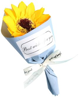 Zeep Bloemen Boeket Kunstmatige Eeuwige Anjer Creatieve Geurende Voor Verjaardag Kerst Wedding Valentijnsdag Home Decor F