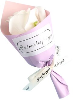 Zeep Bloemen Boeket Kunstmatige Eeuwige Anjer Creatieve Geurende Voor Verjaardag Kerst Wedding Valentijnsdag Home Decor