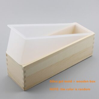 Zeep Cutter Zeep Houten Doos Zeep Houten Mould Silicone Zeep Mould Rechthoekige Handgemaakte Zeep Tool Met Cover met wood doos