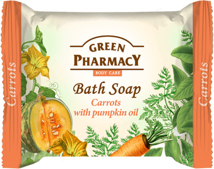Zeep Green Pharmacy Carrots & Pumpkin Oil Soap 100 g