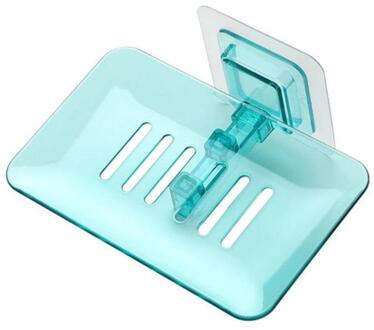 Zeep Mand Aftappen Lade Houder Doos Zuignap Badkamer Creatieve Gratis Punch Plakken Zeepbakje Hanger Krachtige Wandmontage Home 02