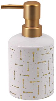 Zeepdispenser Arrow Wit/goud