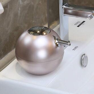 Zeepdispenser Creativiteit Badkamer Handpers Wastafel Aanrecht Handdesinfecterend Flessen Capaciteit 380 ml Sanitizer Container S zwart