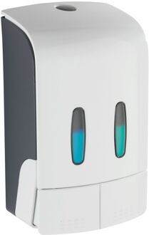 Zeepdispenser/ Desinfectiemiddel Tartas 2x480ml Wit