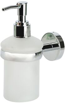 Zeepdispenser Glas En Chroom