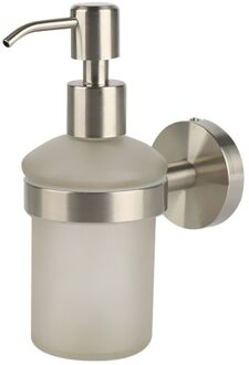 Zeepdispenser Glas En Satijn