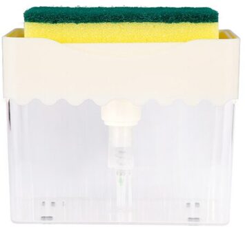 Zeepdispenser Met Spons Houder Zeep Pomp Spons Caddy 13Oz Zeepdispenser Met Spons appel