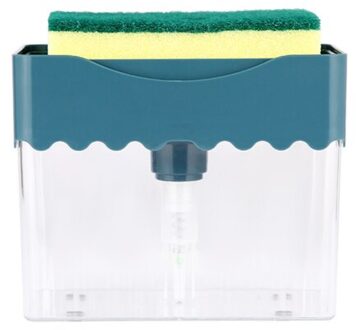 Zeepdispenser Met Spons Houder Zeep Pomp Spons Caddy 13Oz Zeepdispenser Met Spons SANDALWOOD