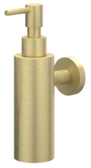 Zeepdispenser - wand model - Geborsteld mat goud PVD 6500304 Goud geborsteld PVD