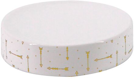 Zeephouder Arrow Wit/goud