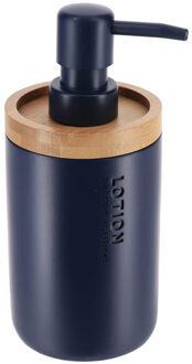 Zeeppompje 102 series - blauw/bamboe - PS - 7,5 x 17 cm - 280 ml