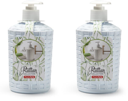 Zeeppompje - 5x - wit - 16 cm - zeepdispensers - Badkamer, toilet en keuken