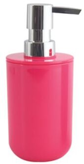 Zeeppompje/dispenser Porto - PS kunststof - fuchsia roze - 7 x 16 cm - 260 ml - Zeeppompjes