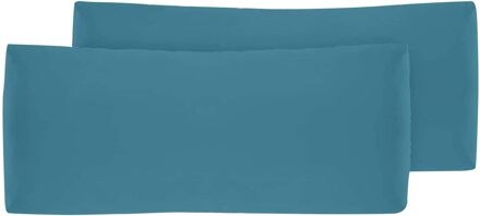 Zeer Zacht Een Set Van 2 Kussenslopen Woninginrichting Kamer Bier Decoratie Sofa Sierkussen Kamer Kussensloop decor 40x70cm blauw