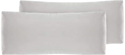 Zeer Zacht Een Set Van 2 Kussenslopen Woninginrichting Kamer Bier Decoratie Sofa Sierkussen Kamer Kussensloop decor 40x70cm donker grijs