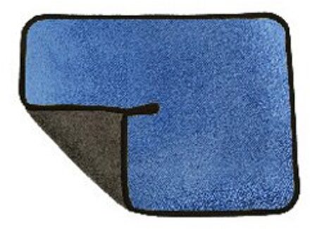 Zeer Zacht Koraal Fleece Auto Handdoek Wassen Toenemende Wateropname Microfiber Geschikt Voor Gewone Care Cleaning Automobies blauw / 30cmx60cm