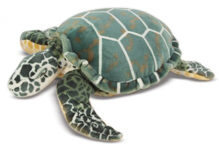 Zeeschildpad Pluche Groen