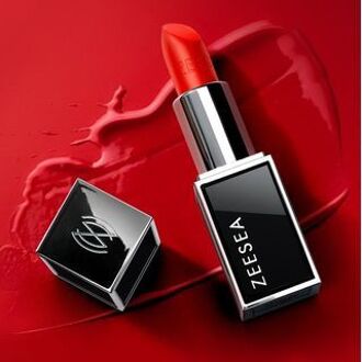 ZEESEA Hydrating Sliky Lipstick - 4 Colours #813 Maple Leaf Color