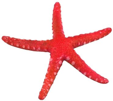 Zeester Mediterrane Stijl Milieuvriendelijke Plastic Strand Coastal Simulatie Zeester Diy Craft Ornament Home Aquarium Decoratie bordeaux