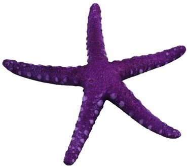 Zeester Mediterrane Stijl Milieuvriendelijke Plastic Strand Coastal Simulatie Zeester Diy Craft Ornament Home Aquarium Decoratie pruim