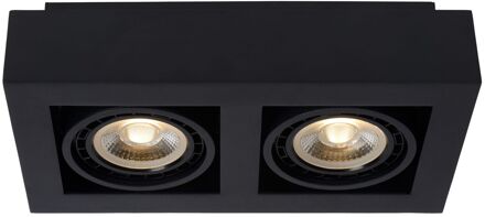 ZEFIX - Plafondspot - LED Dim to warm - GU10 (ES111) - 2x12W 2200K/3000K - Zwart