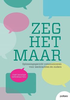 Zeg het maar -  Vera van de Velde (ISBN: 9782509042491)