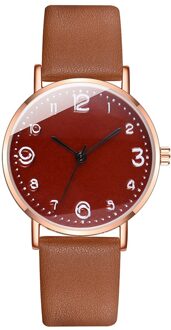 Zegarki Damskie Vrouwen Casual Quartz Lederen Band Newv Band Horloge Analoge Polshorloge Relojes Para Mujer Часы Женские Наручные