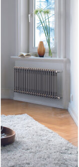 Zehnder Charleston paneelradiator - 75x82.8cm - 1337W - staal - wit 3075-18