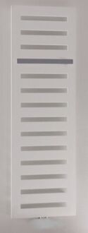 Zehnder Metropolitan Bar handdoekradiator 154x60cm 871watt Staal Wit glans MEP150060
